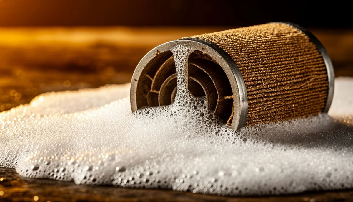 Waarom je afzuigkapfilter bruin is (en de truc zonder schrobben)