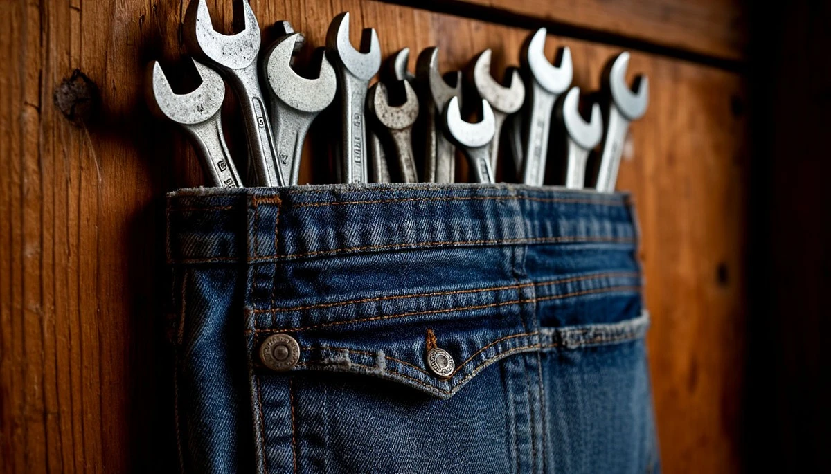 Waarom slimme klussers altijd een oude spijkerbroek in de garage hebben hangen