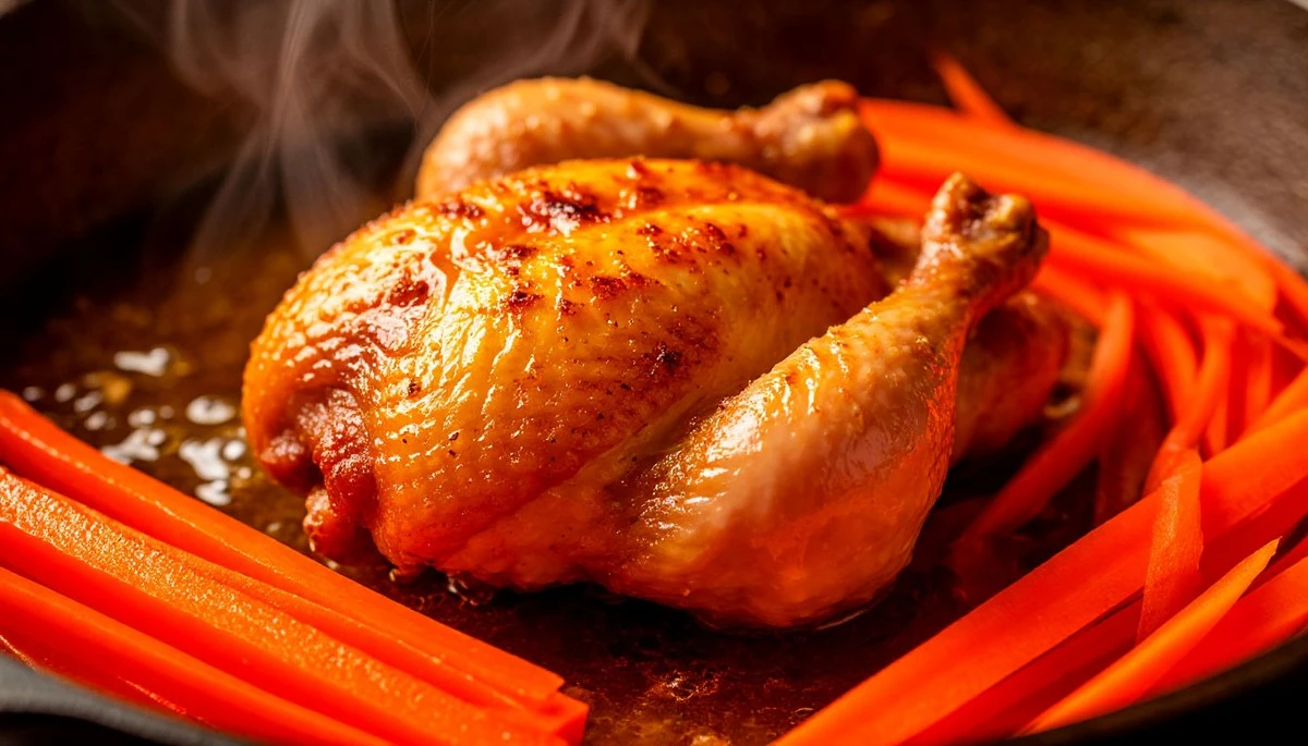 Waarom slimme koks altijd een velletje op de kip laten tijdens het bakken