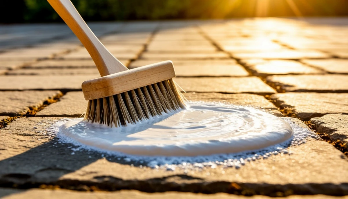 Waarom ervaren klussers een schepje baking soda op hun terras strooien