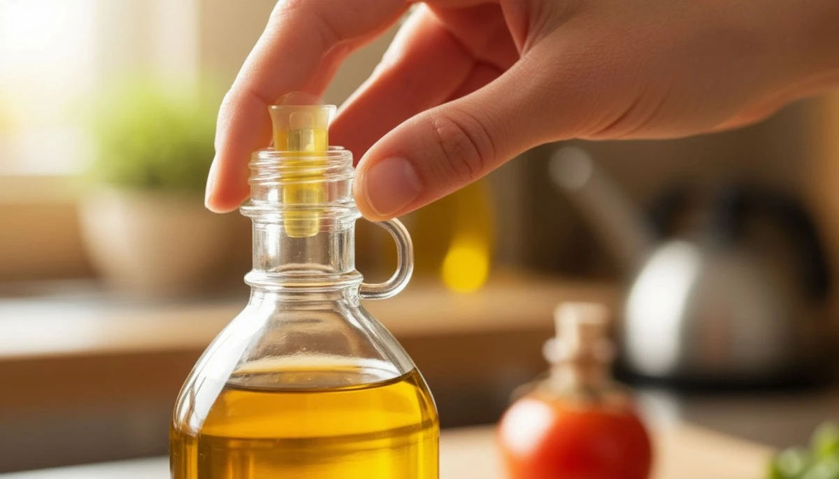 Waarom ervaren koks de plastic ring van een fles olie nooit weggooien