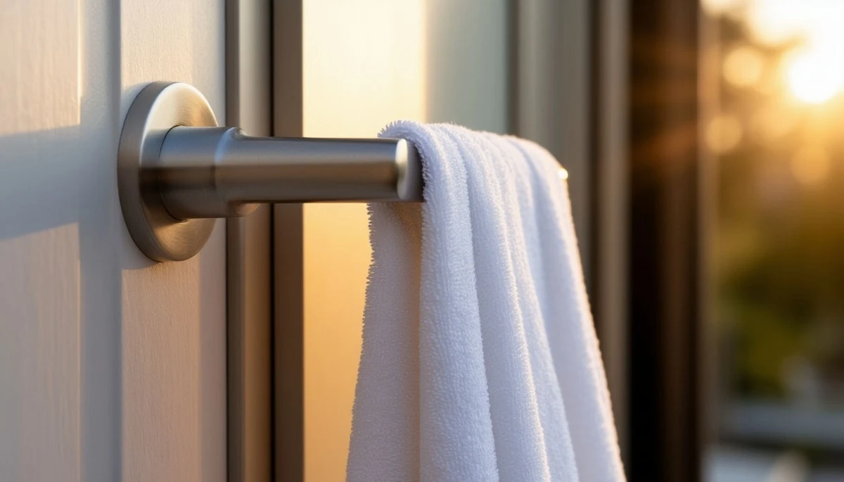 Waarom slimme huishoudens tegenwoordig een handdoek aan de deurklink hangen