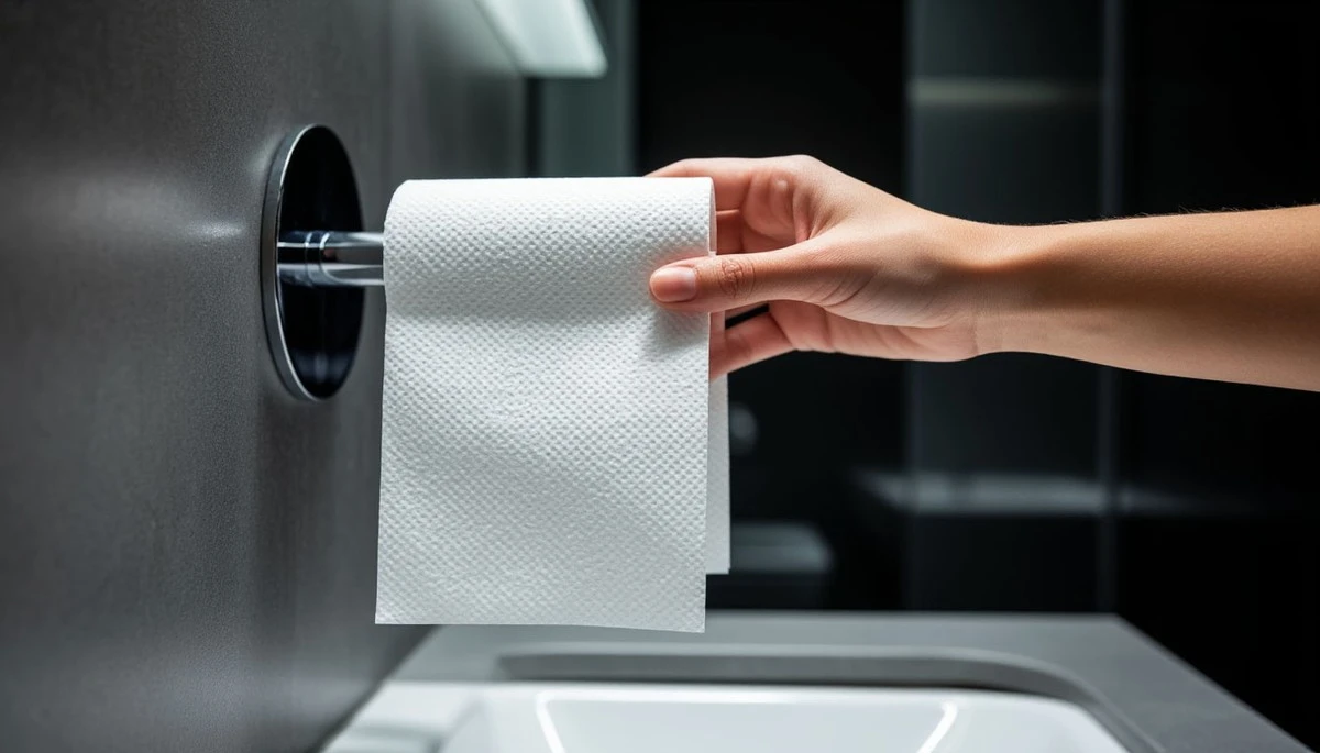 Waarom je in een openbaar toilet beter de handdoekjes pakt dan de handdroger