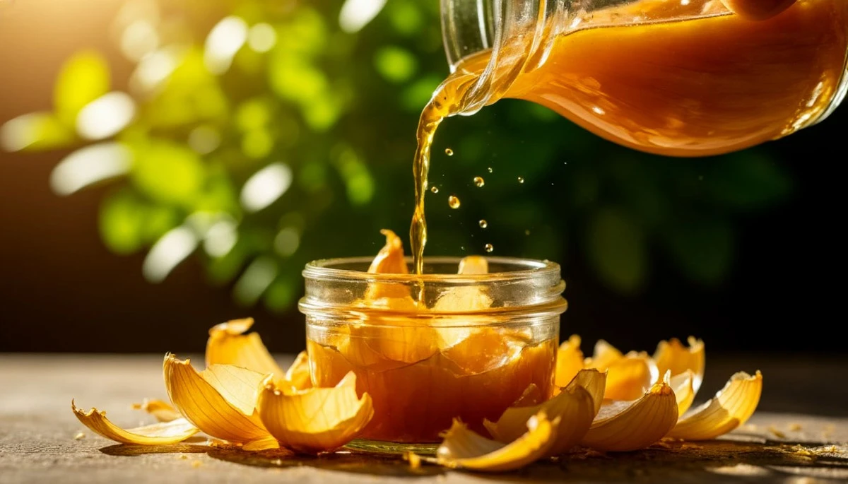 Waarom ervaren plantenliefhebbers altijd uienvellen bewaren in een glazen pot