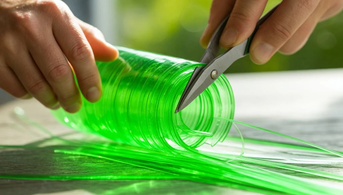 Waarom slimme klussers plastic flessen in stroken van 1 cm snijden