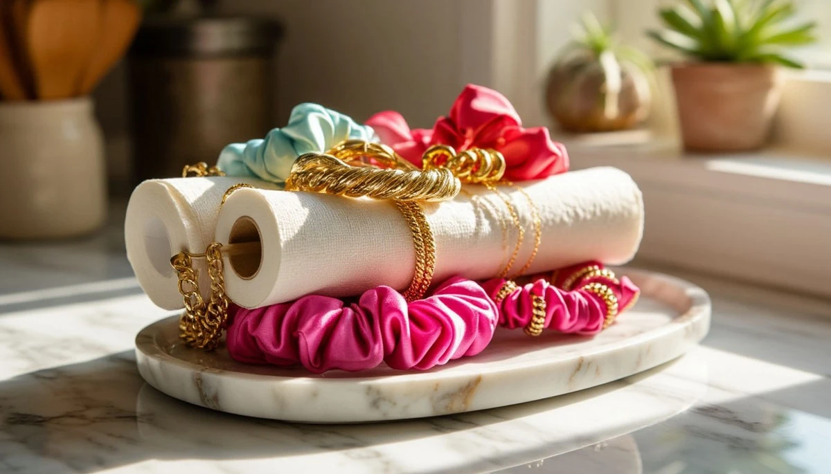 Waarom slimme interieurstylisten een keukenrolhouder in de slaapkamer zetten