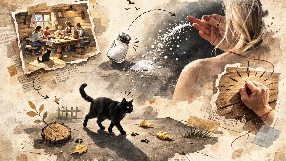 Waarom je volgens een oude traditie nooit op de hoek van de tafel moet zitten