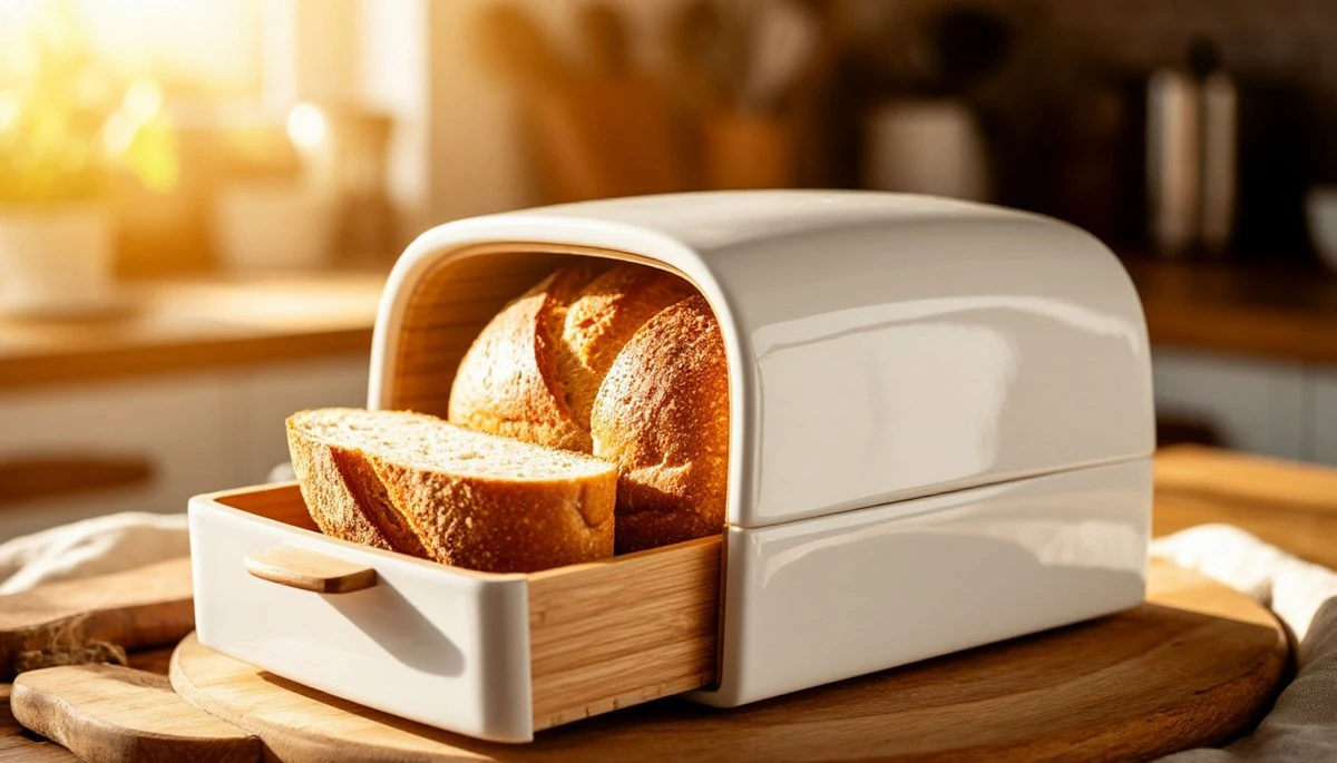 Waarom slimme bakkers hun brooddeksel altijd omdraaien voor het aansnijden