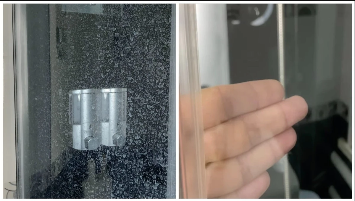 Babyolie in de douche: De glanzende truc die kalk stopt