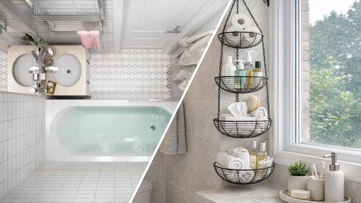 Waarom slimme huishoudens een metalen fruitmand in het toilet hangen