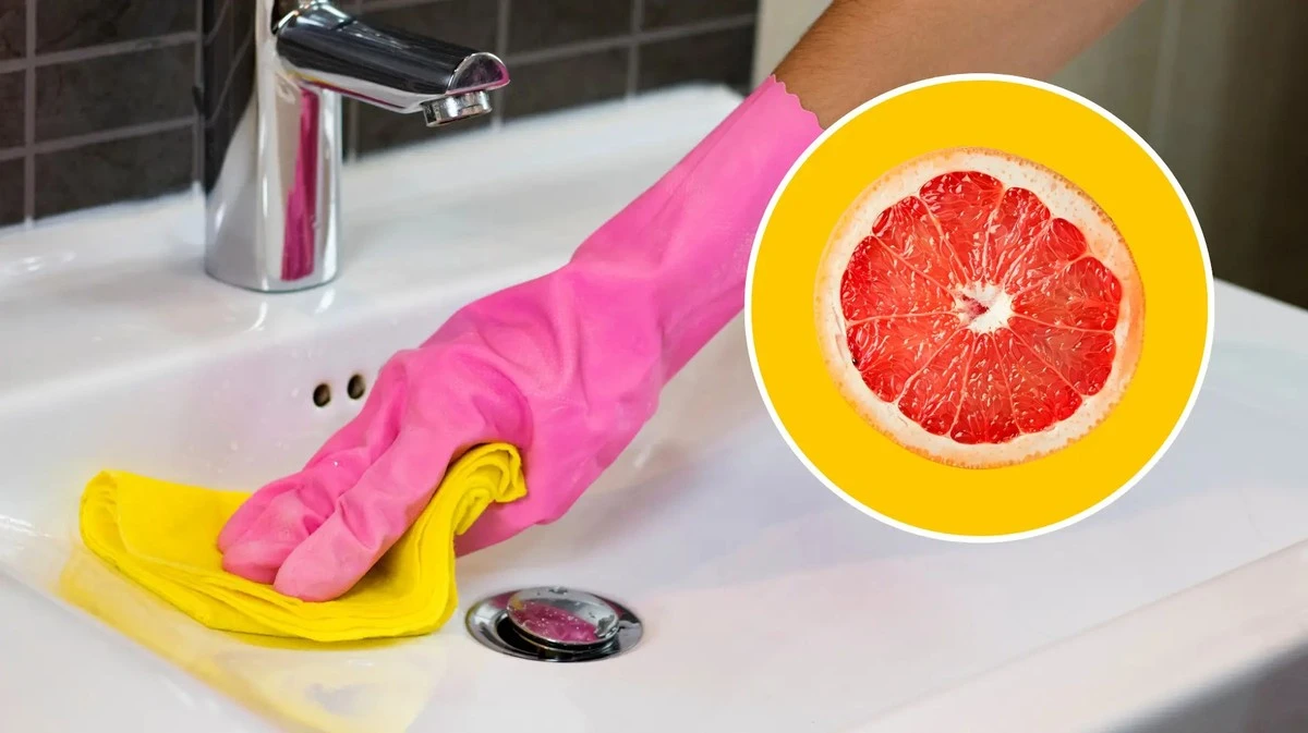 Waarom ervaren schoonmakers altijd een halve grapefruit in de douche leggen