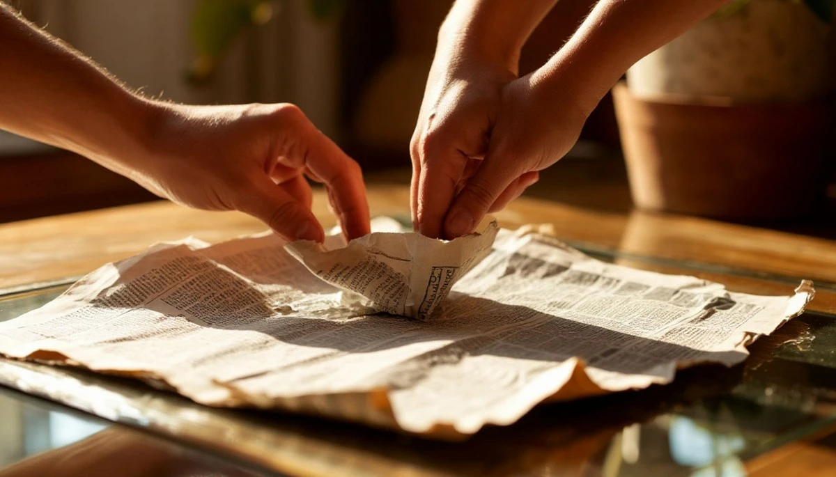 Waarom slimme huishoudens tegenwoordig thee en kranten gebruiken voor de ramen