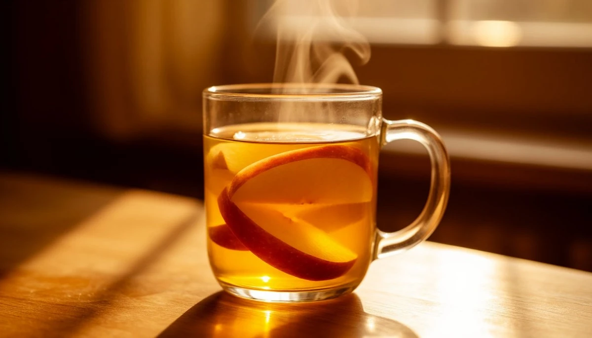 Waarom steeds meer mensen een schijfje appel in kokend water leggen