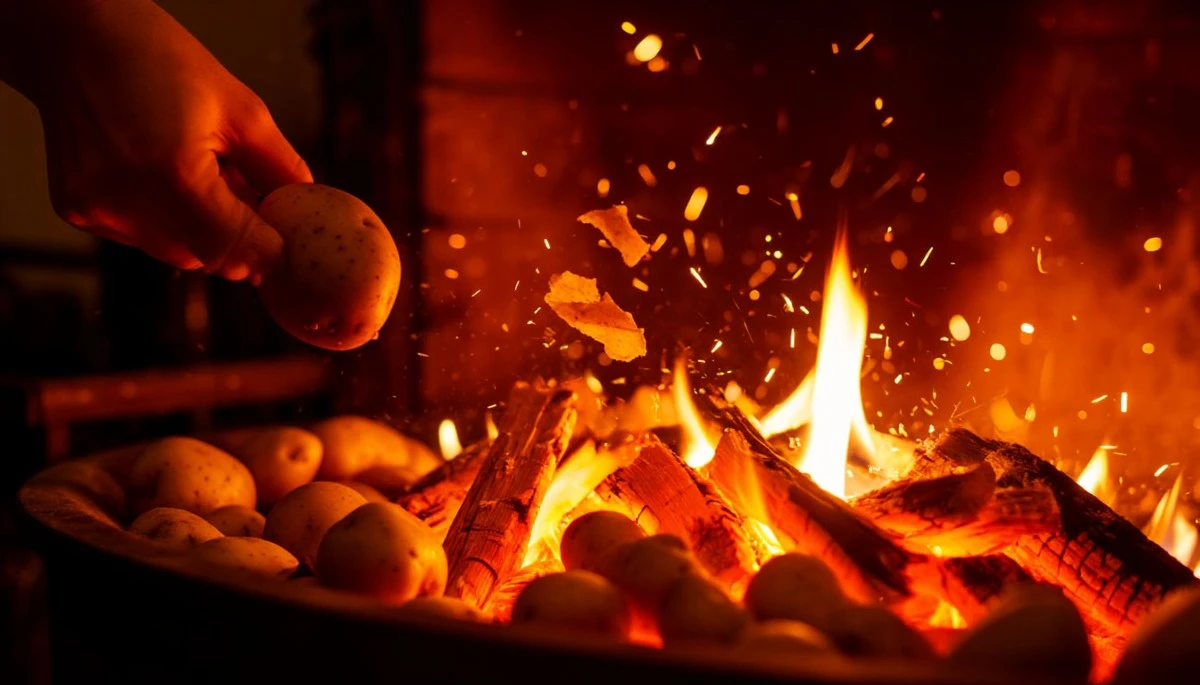 Waarom ervaren stookliefhebbers tegenwoordig een handvol aardappelschillen in de kachel gooien