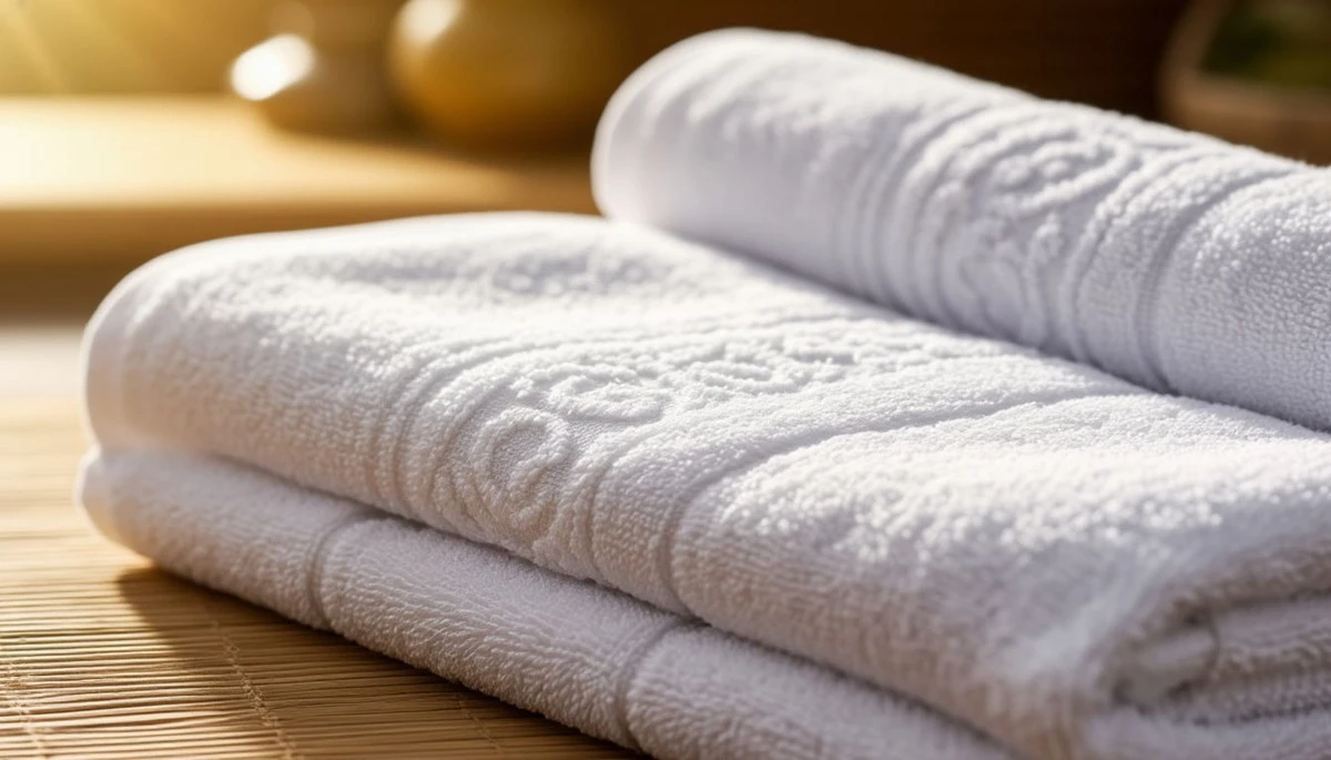 Waarom die bekende strepen op je handdoek eigenlijk alleen maar in de weg zitten