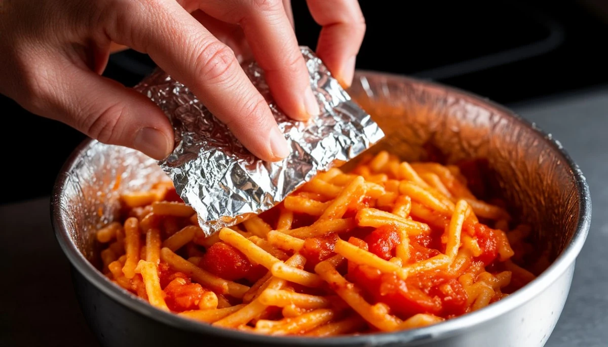 Waarom je nooit zure producten in aluminiumfolie moet bewaren