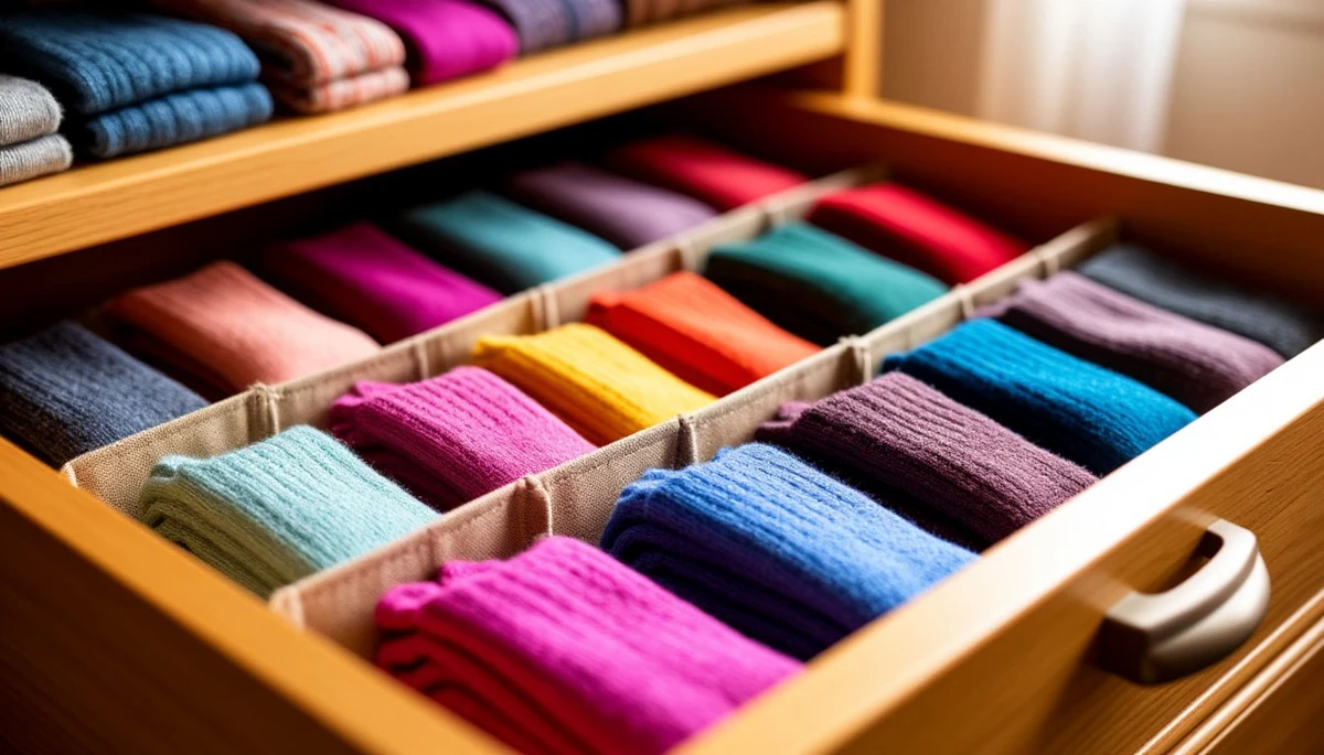 Waarom slimme huishoudens een stoffen vakverdeling in hun lade leggen