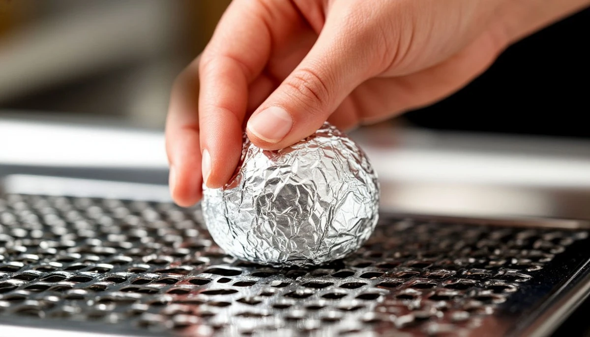 Waarom slimme koks altijd een stukje aluminiumfolie over hun oude rasp wrijven